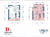 长庆小时代_3室2厅2卫 建面80平米