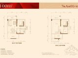 信义嘉御山5期_2室1厅2卫 建面100平米