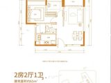 京基智农山海上园_2室2厅1卫 建面65平米