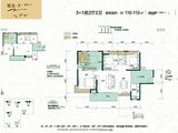 聚龙天誉湾三期_4室2厅2卫 建面118平米