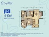 奥林匹克花园5期_4室2厅2卫 建面147平米