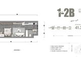 天下云南空港城_1室1厅1卫 建面41平米