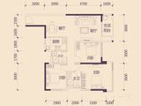 盛天青山郡_3室2厅2卫 建面100平米