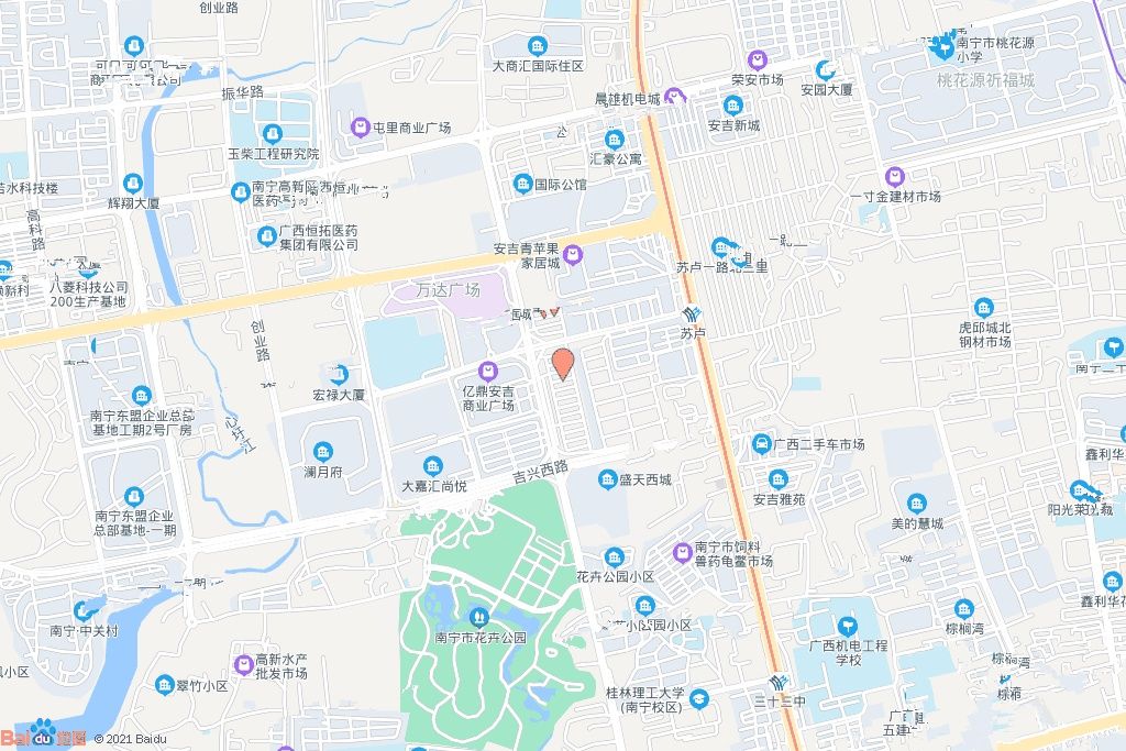 西乡塘区安阳路东侧、新峰路南侧地块