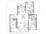 万科官山望_3室2厅2卫 建面138平米