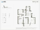 奥体建设云尚紫薇_3室2厅2卫 建面143平米