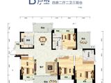 鑫洲湖心岛1号_4室2厅2卫 建面140平米