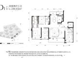 大和玖越花苑_4室2厅3卫 建面199平米