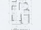 颐合府_2室2厅2卫 建面101平米