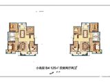 明博悦城_4室2厅2卫 建面125平米