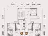 奥园繁华里_2室2厅1卫 建面86平米