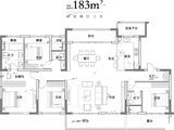 新能源上河殿芳园_4室2厅3卫 建面183平米