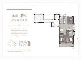 璟辰府_3室2厅2卫 建面115平米