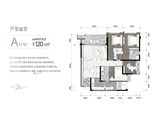 海成江山赋_4室2厅2卫 建面120平米