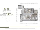 科学城置业龙湖凤栖湖畔_4室2厅2卫 建面127平米