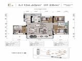 贵阳城投置业融翠_4室3厅3卫 建面136平米