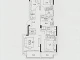 城开朝晖苑_3室2厅2卫 建面85平米