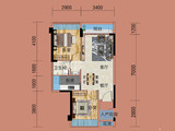 格美公馆_2室2厅1卫 建面66平米